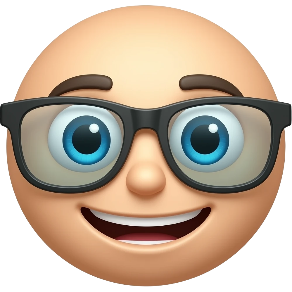 emo glases emoji