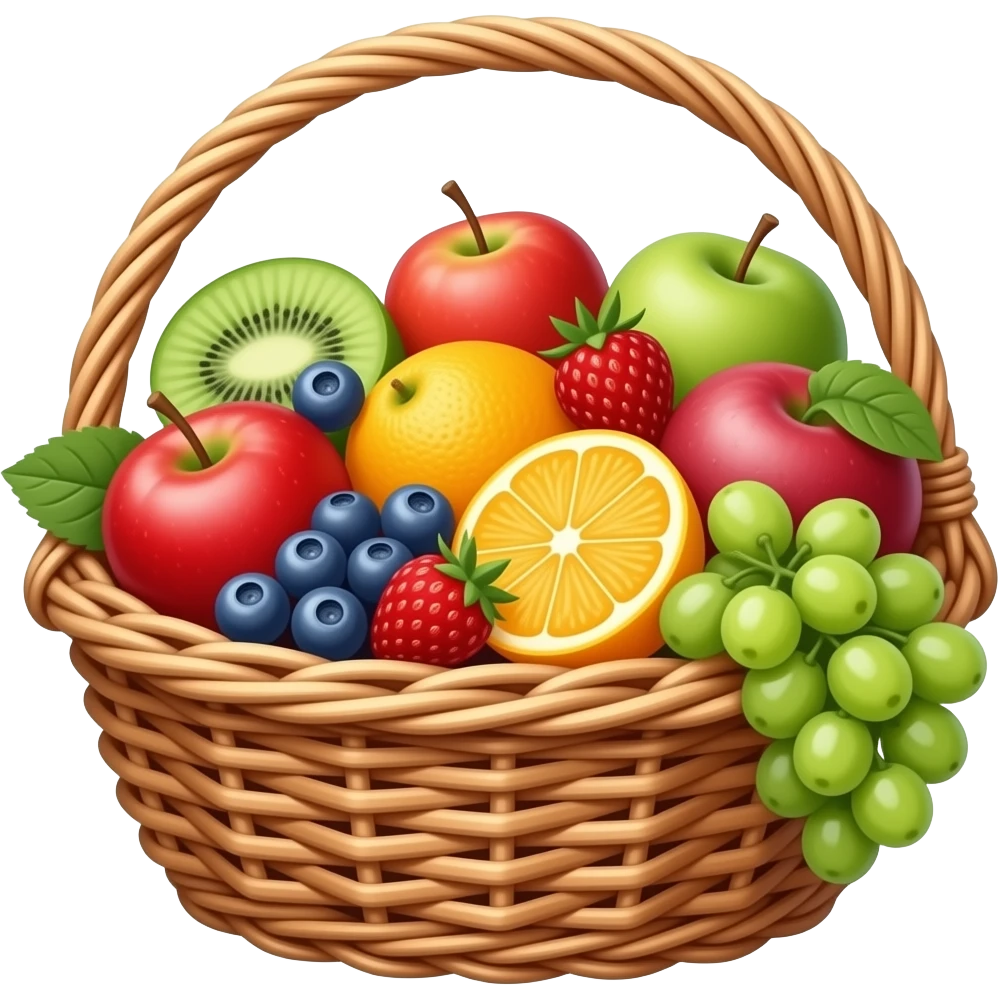 фрукты и ягоды emoji