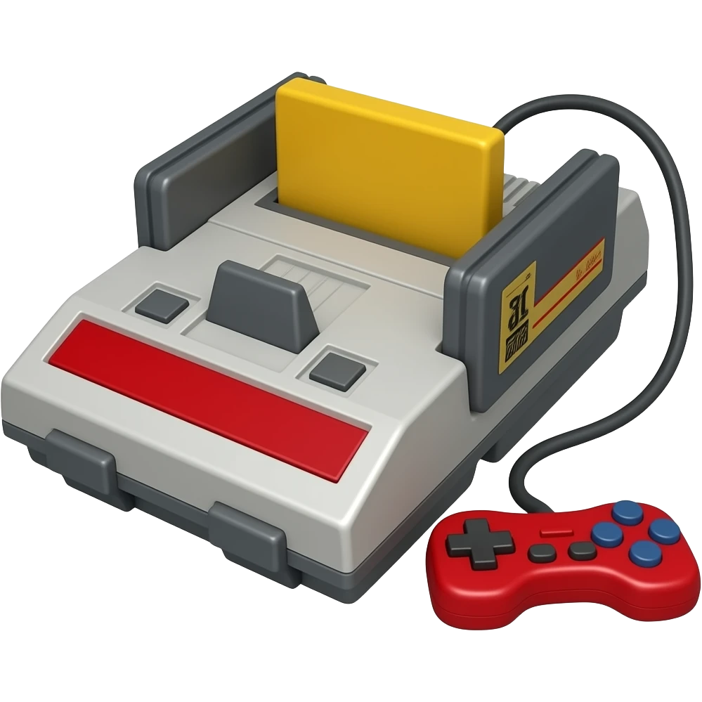 Atari 2600 game console emoji