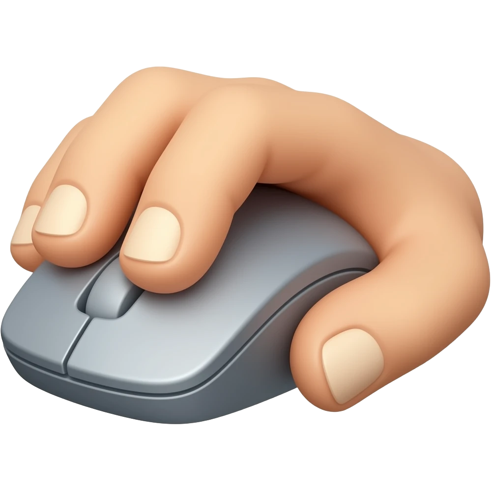 hand click emoji