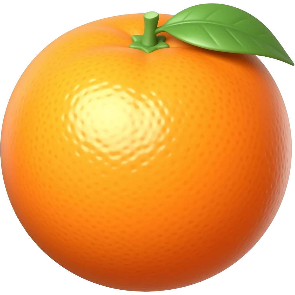 Orange emoji