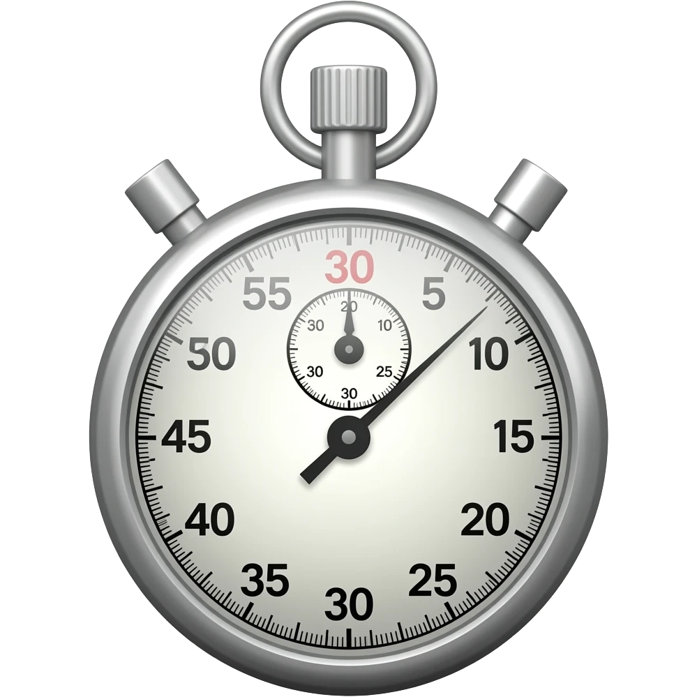 stopwatch emoji