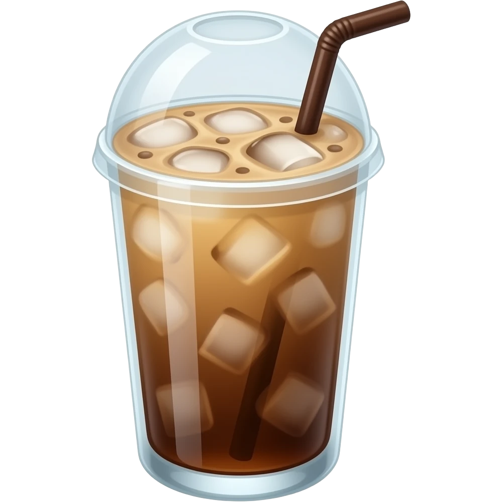 iced latte emoji
