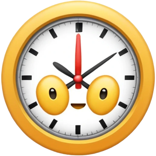 set a clear deadline emoji