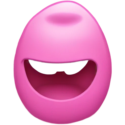 Pink emoji