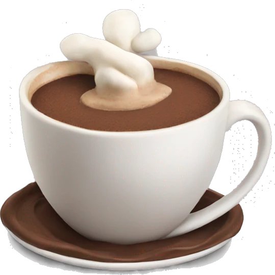 hot chocolate emoji