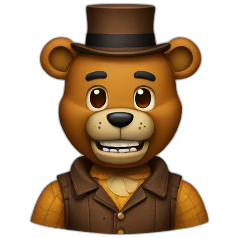 Freddy fazbear emoji