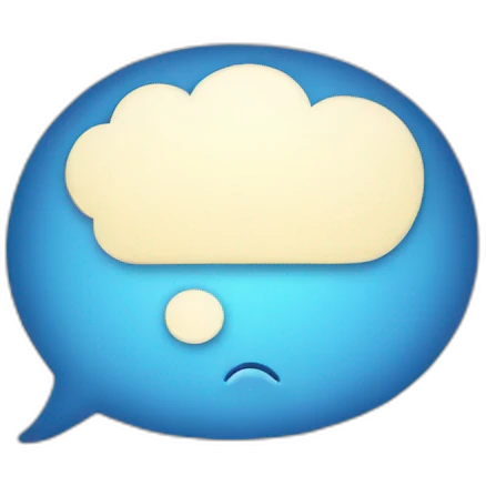 thinking of thought bubble thinking emoji