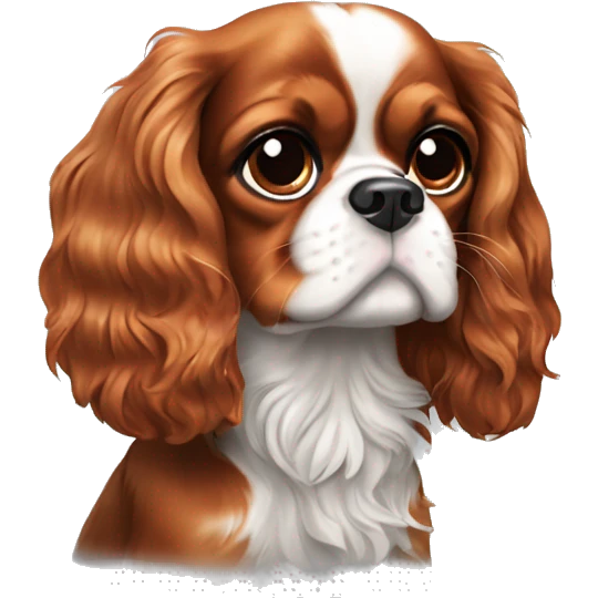 Cavalier King Charles Spaniel Rubin  emoji