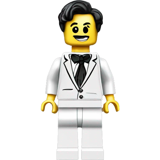 Charles Chaplin lego full body emoji