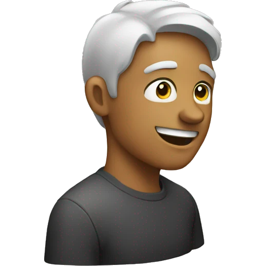 person turning emoji