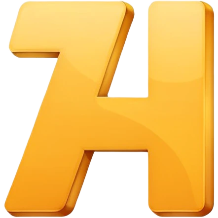 a small logo with the a cool font and blue background of the word 76s emoji