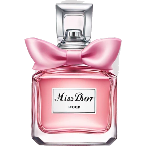 Miss Dior pefume  emoji