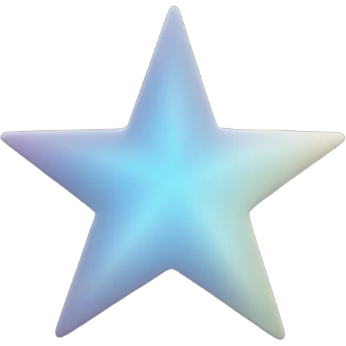 Half a star emoji