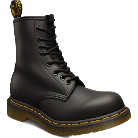 platform doc marten boots emoji