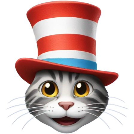 Cat in the hat emoji