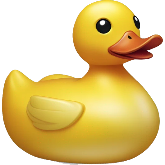 Luxury rubber duck  emoji