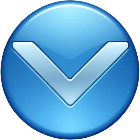 An Instagram blue tick emoji