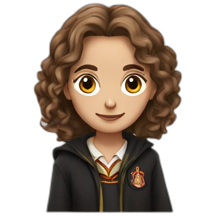 Harry potter embrasse Hermione Granger emoji