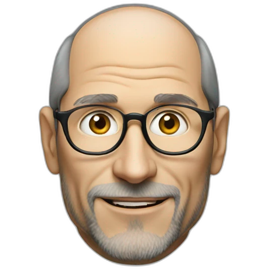 Flying Steve jobs emoji