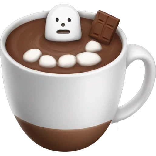 hot chocolate emoji