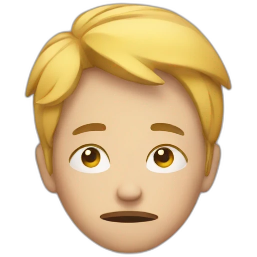 A tired person emoji