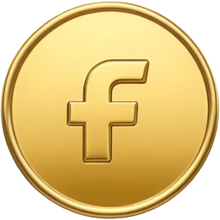 Symbole de currency en or en forme de lettre F précise, seul, 3D, brillant, style emoji simple et lisible sur fond uni. pas une autre lettre

Fcoins fais un K emoji