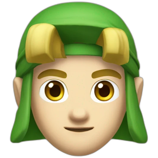 Link from Zelda emoji