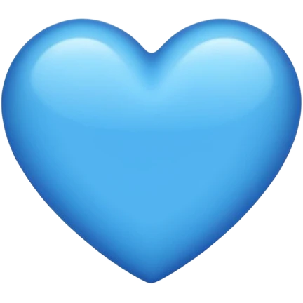 blue heart emoji