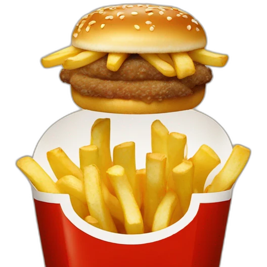 frites du Mac Donalds emoji