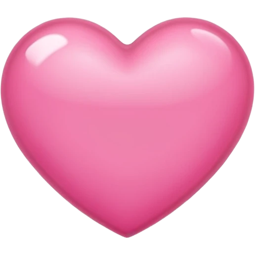 Pink beautiful shining heart  emoji