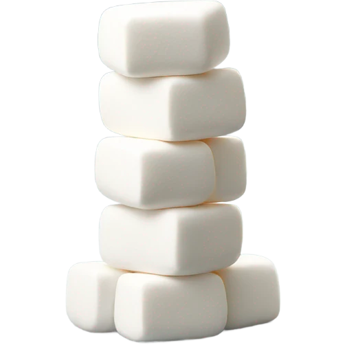 Stack of marshmallows  emoji