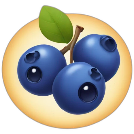 Blueberry emoji