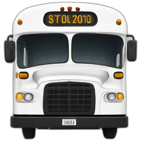 Bus emoji