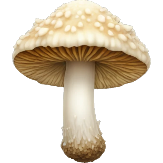 Hericium erinaceus mushroom emoji
