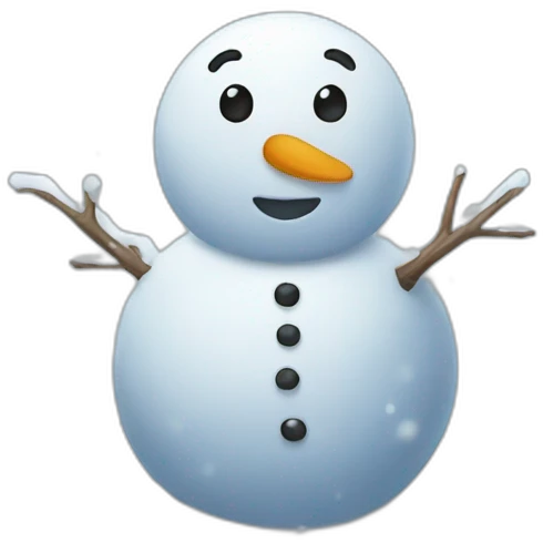 snow emoji