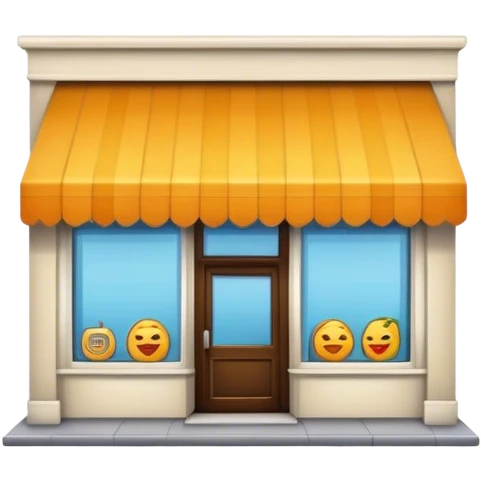modern shop emoji