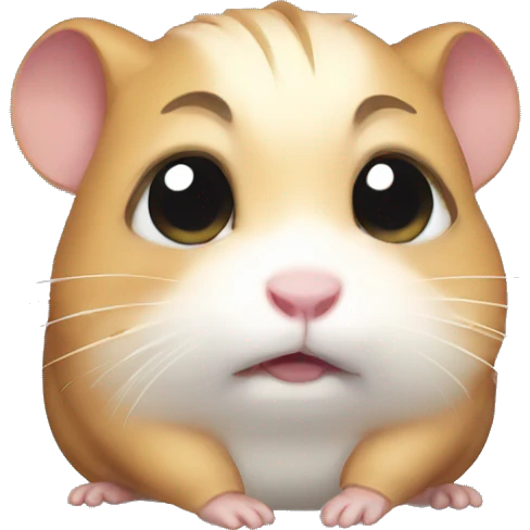 crying hamster  emoji