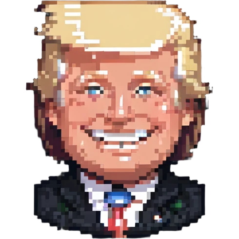 Trump smiles emoji