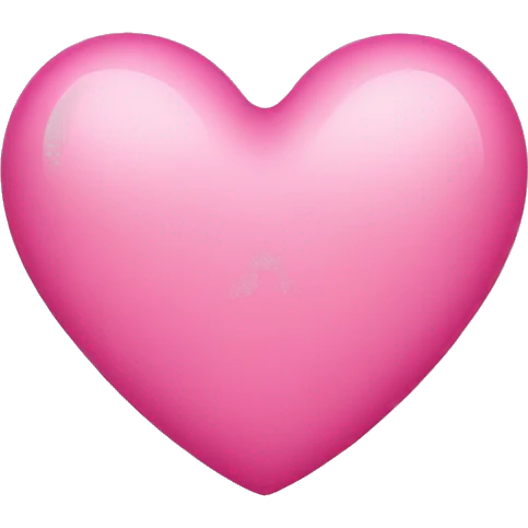 Pink heart emoji