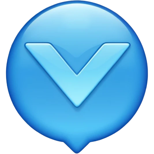 Verificado azul emoji