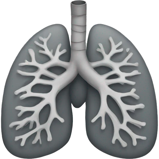 Grey lungs  emoji