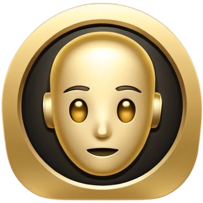 AI logo asking emoji
