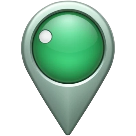 location pin Italy milan green emoji