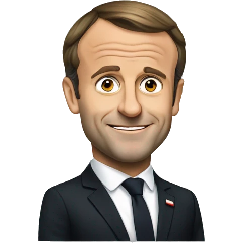 Emmanuel Macron emoji