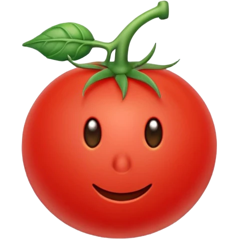 tomato cursor pointing left top emoji