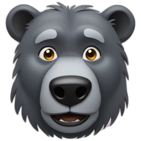 baloo from the jungle book emoji