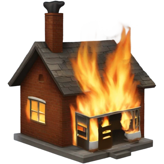 s’mores house fire emoji