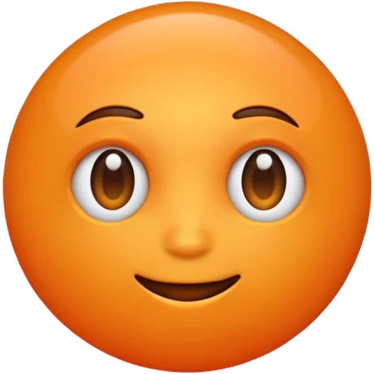 pomarańcza emoji
