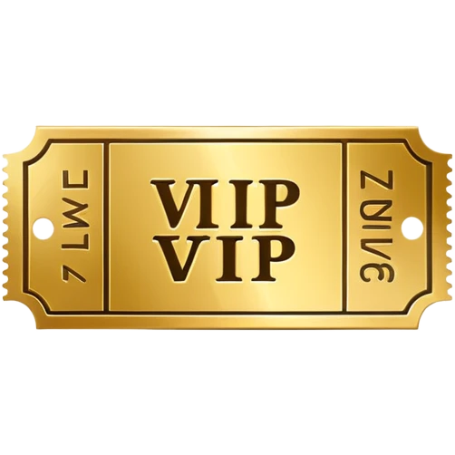 Ticket VIP emoji